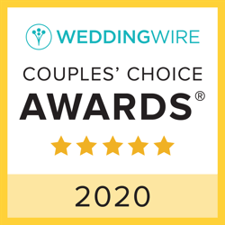 Callidora WeddingWire Couples Choice Award Winner 2020