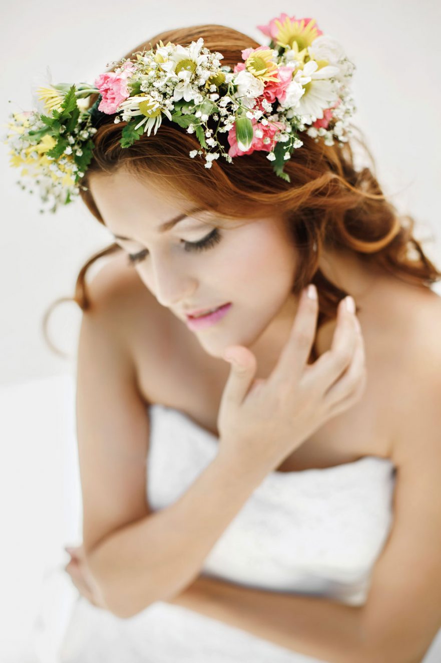 Bride wedding makeup