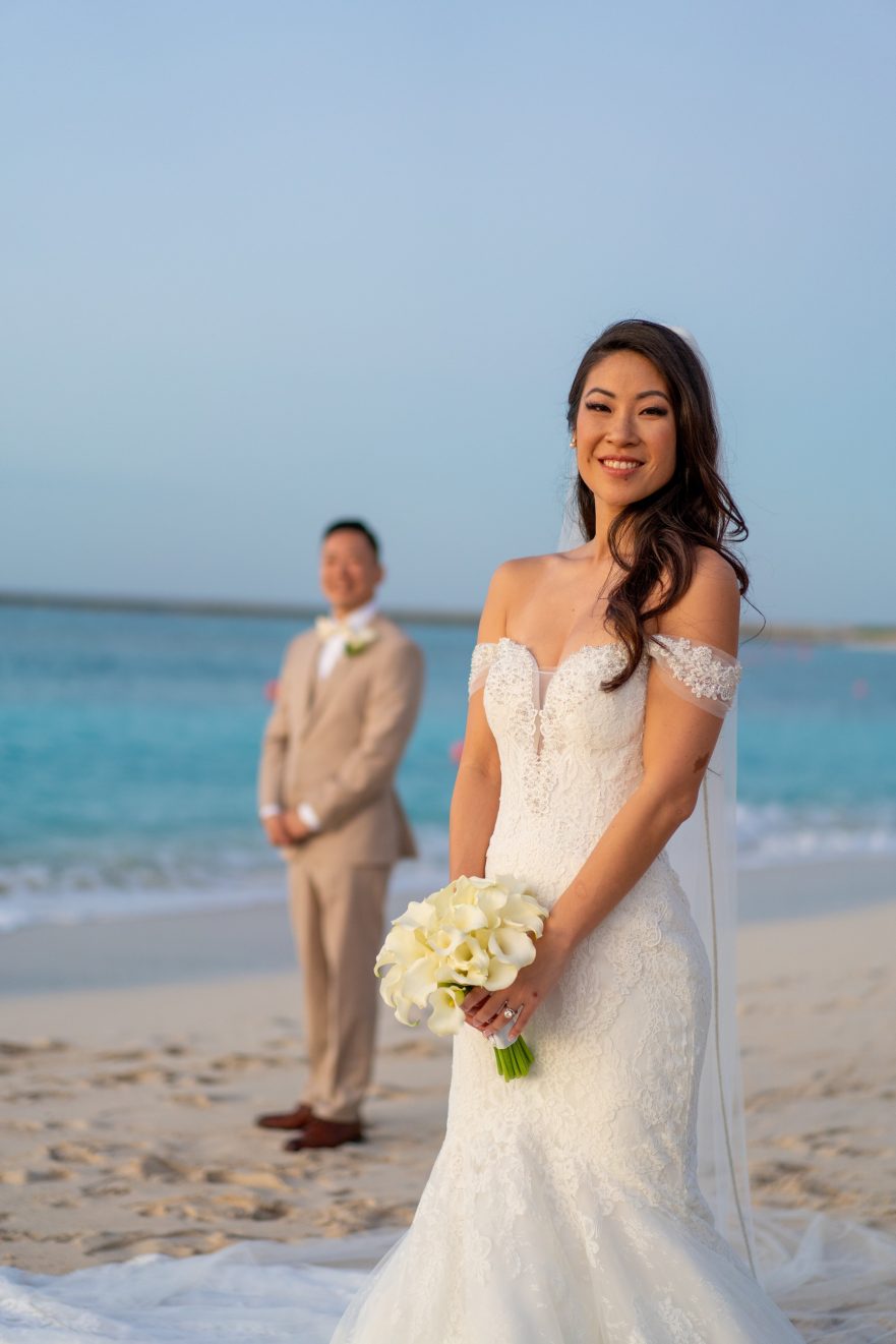 Nassau Bahamas makeup artist asian wedding makeup