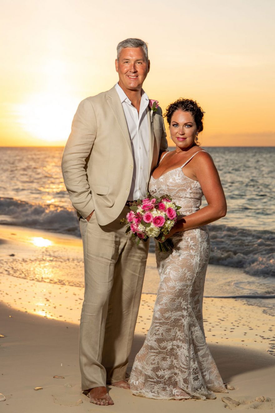 boda en la playa Bahamas